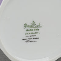 ROSENTHAL Tapio Wirkkala Floral Polygon Vase