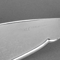 TOWLE French Provincial Sterling Handle Stainless Steel Fish Server Knife