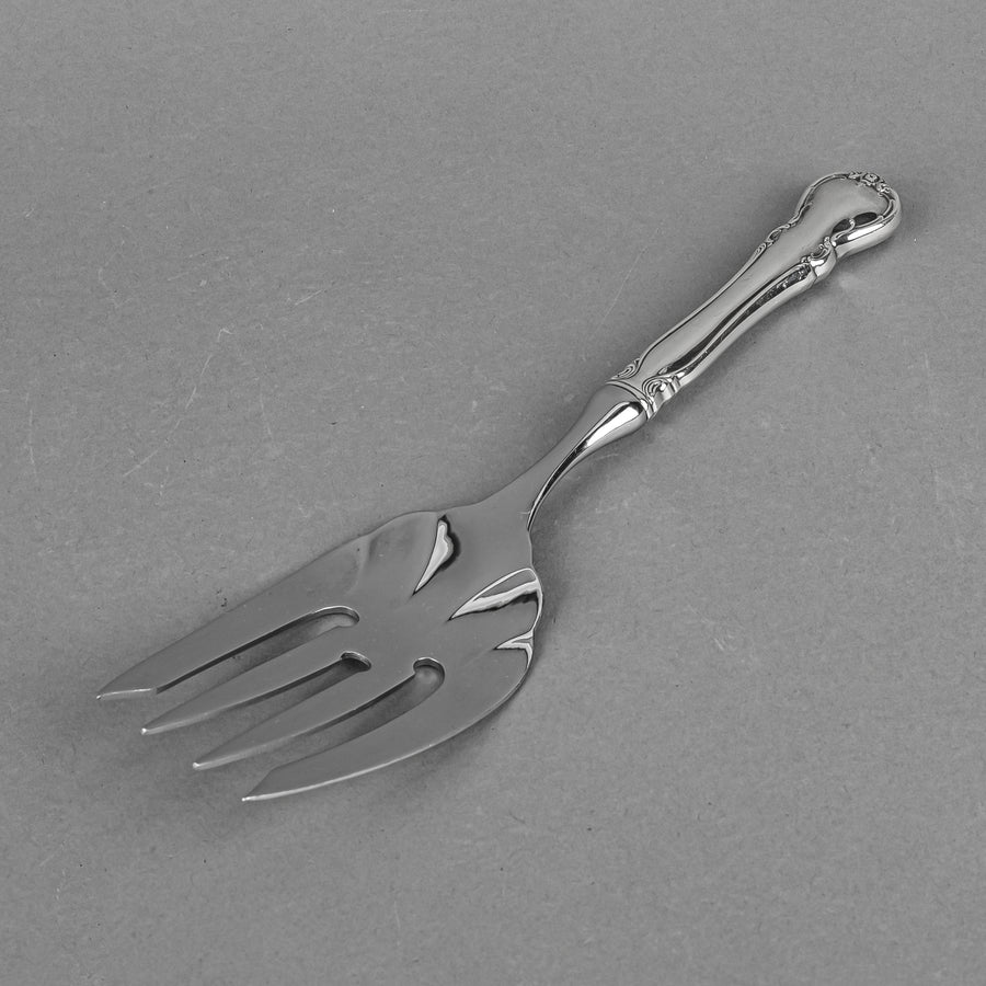 TOWLE French Provincial Sterling Handle Stainless Steel Serving Fork
