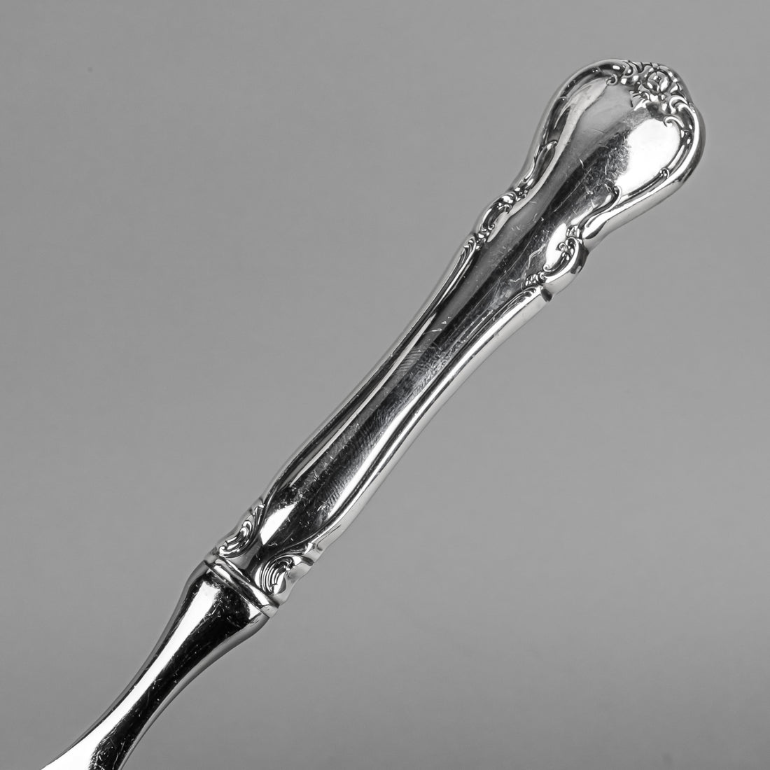 TOWLE French Provincial Sterling Handle Stainless Steel Serving Fork