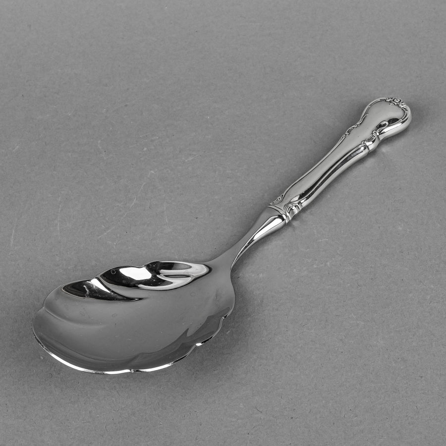 TOWLE French Provincial Sterling Handle Stainless Steel Berry Spoon