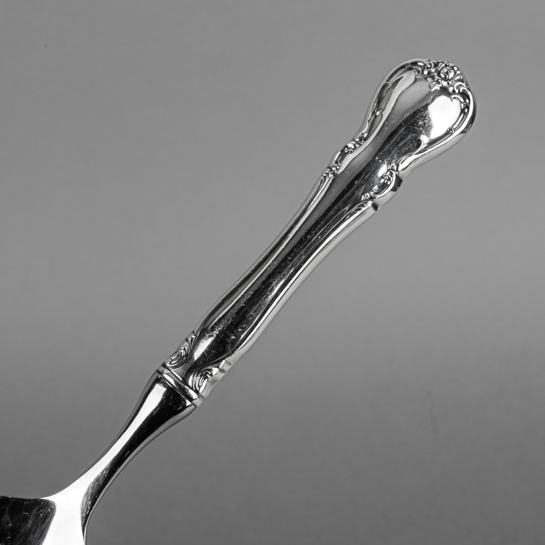 TOWLE French Provincial Sterling Handle Stainless Steel Berry Spoon