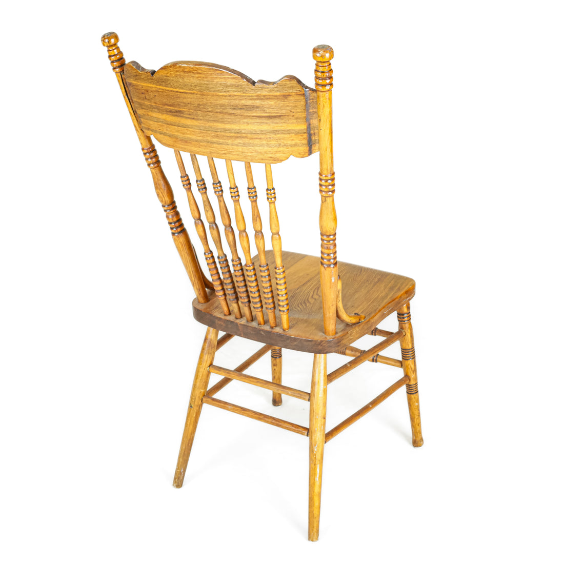 4 Vintage Pressback Chairs