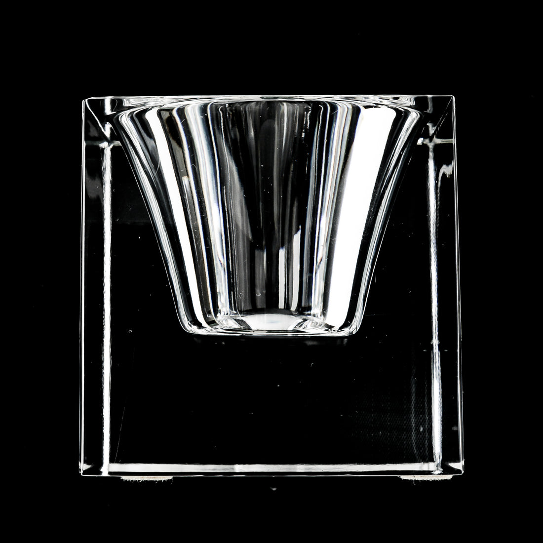 BACCARAT Cube Votive Candle Holder