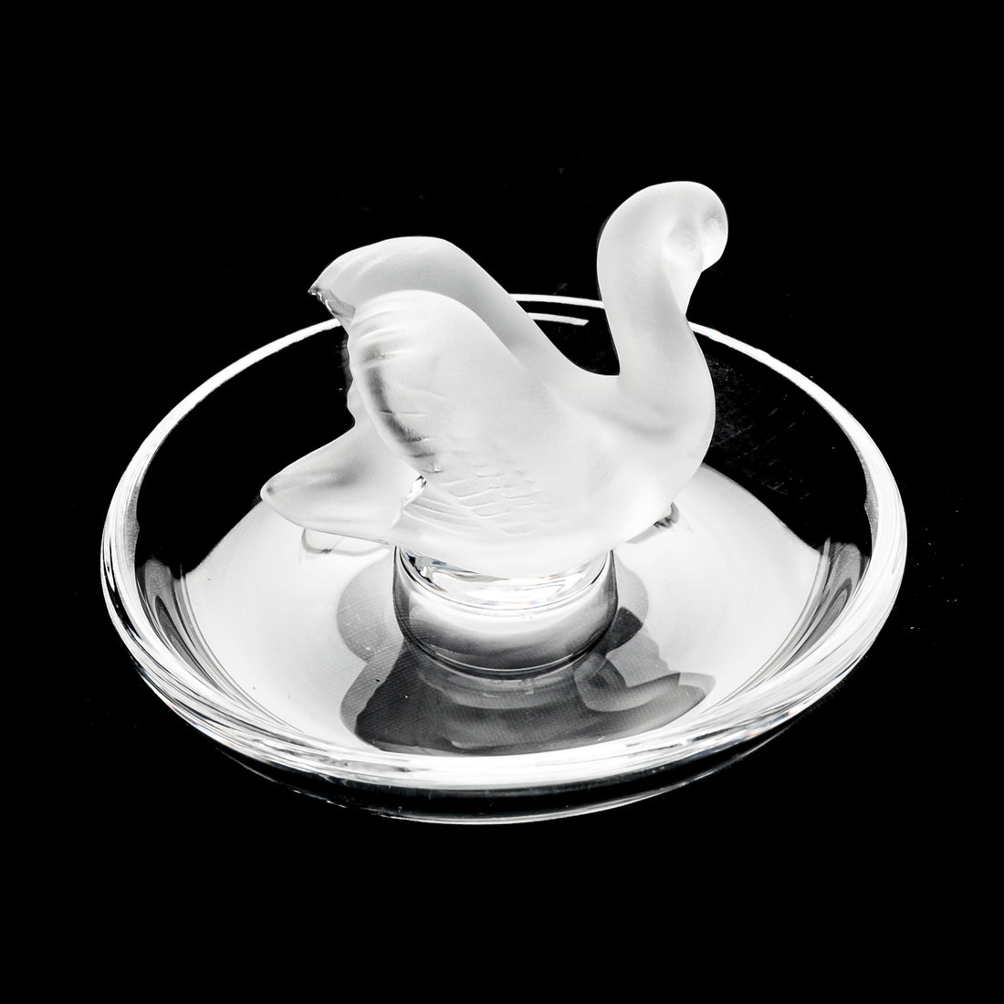 LALIQUE Swan Ring/Trinket Dish