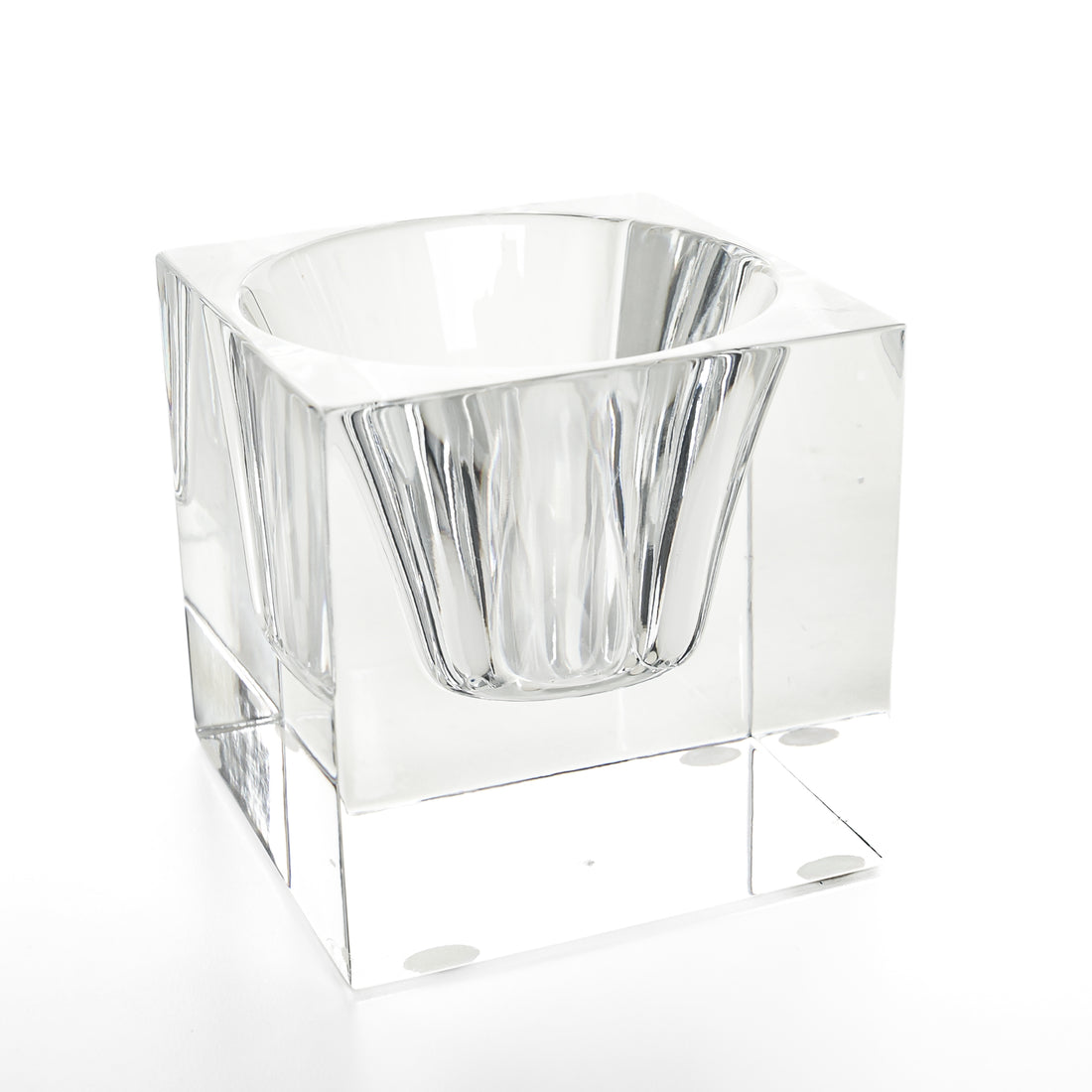 BACCARAT Cube Votive Candle Holder