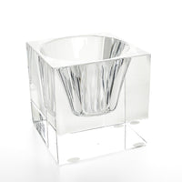BACCARAT Cube Votive Candle Holder