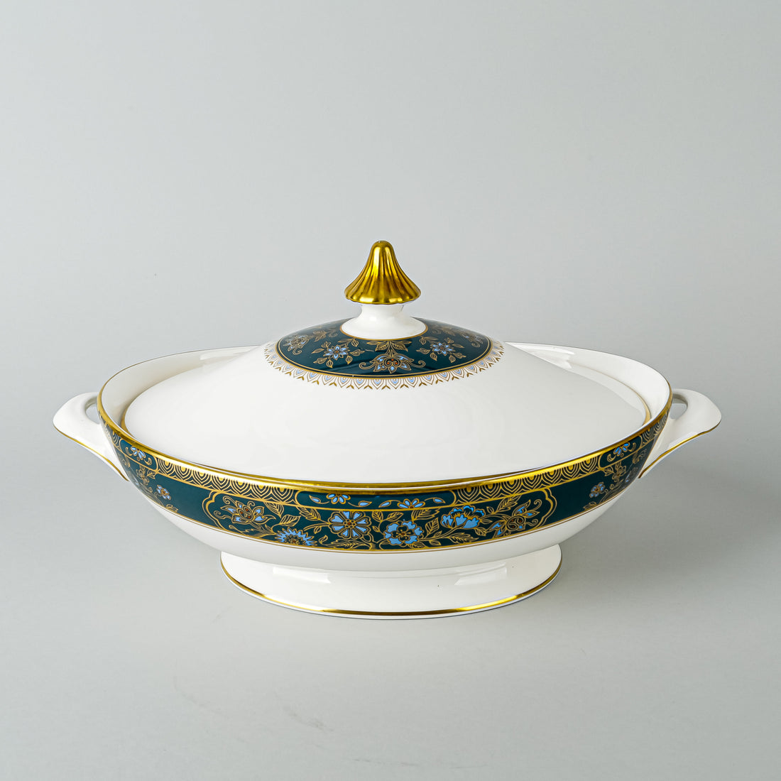 ROYAL DOULTON Carlyle H5018 Oval Covered Serving Dish