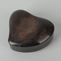 TIFFANY & CO Elsa Peretti Leather Heart Paperweight