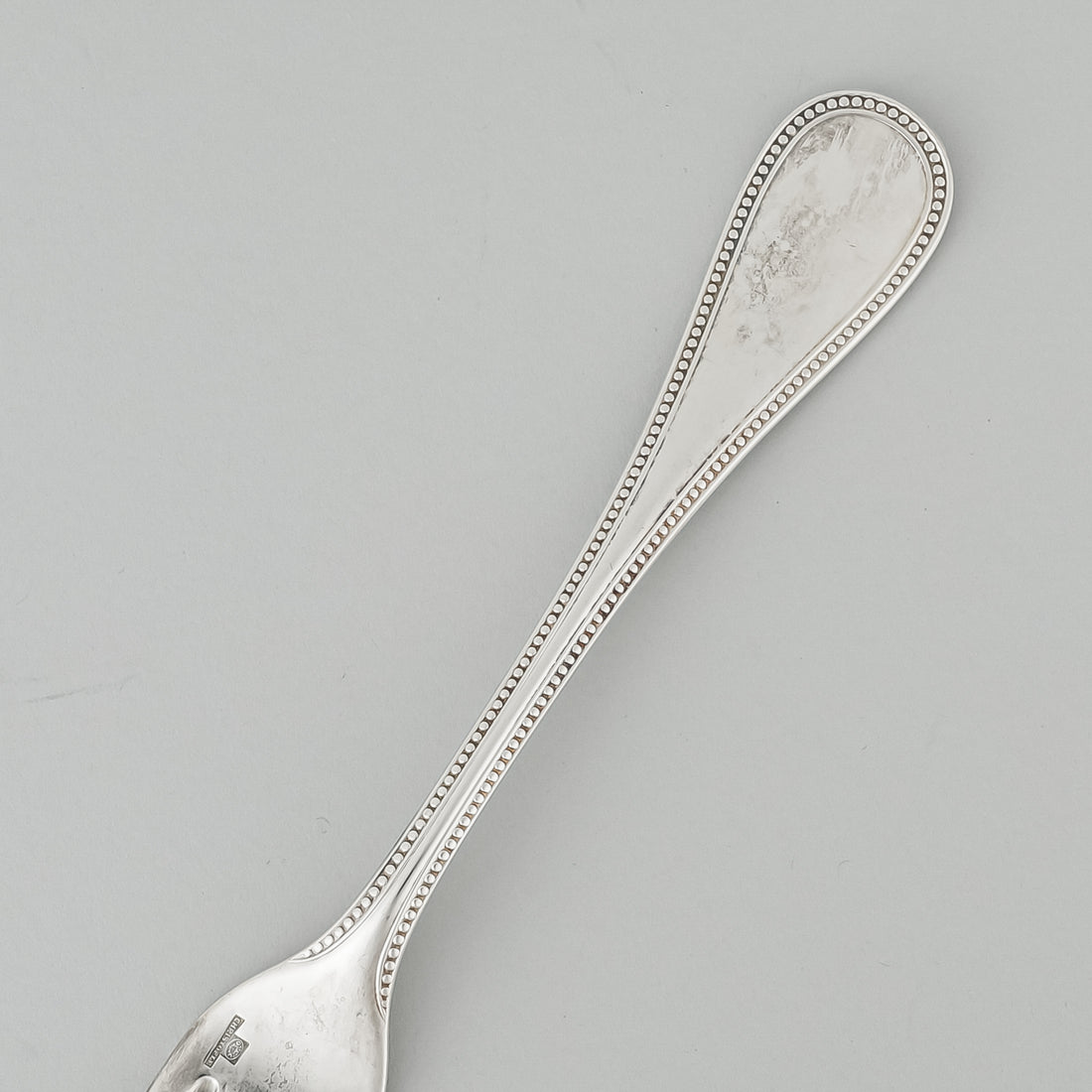 CHRISTOFLE Perles Silverplate Flatware 12 Place Settings Plus Extras