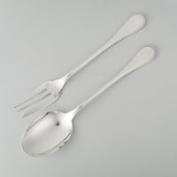 CHRISTOFLE Perles Silverplate Flatware 12 Place Settings Plus Extras