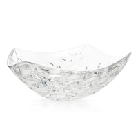 TIFFANY & CO Floral Vine Square Crystal Bowl