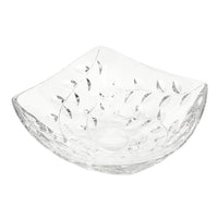 TIFFANY & CO Floral Vine Square Crystal Bowl
