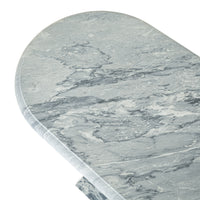 Turned Stone And Wood Pedestal Table With Stone Top