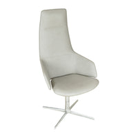 ARPER Aston Executive Chair 1922 Grey Leather