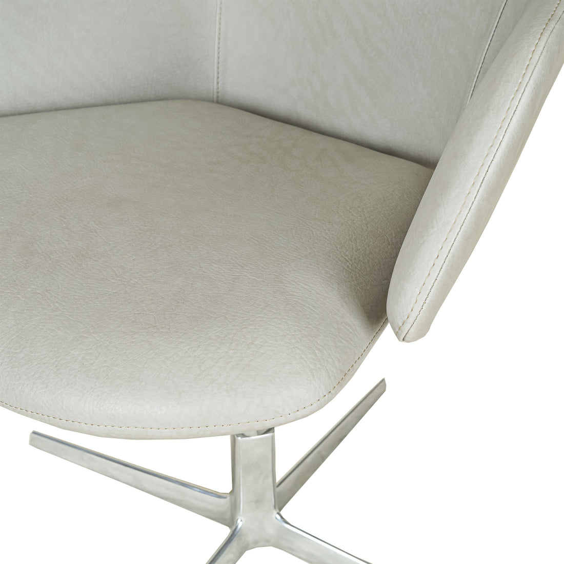 ARPER Aston Executive Chair 1922 Grey Leather