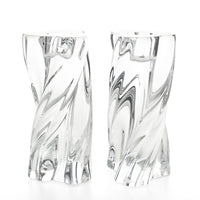 BACCARAT Odilon Twist Candlesticks Set of 2