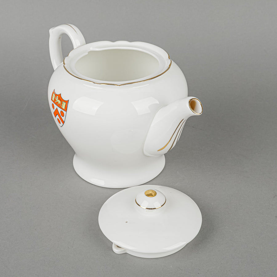 SHELLEY Cambridge Trinity College Crest Tea Set 18 Pieces