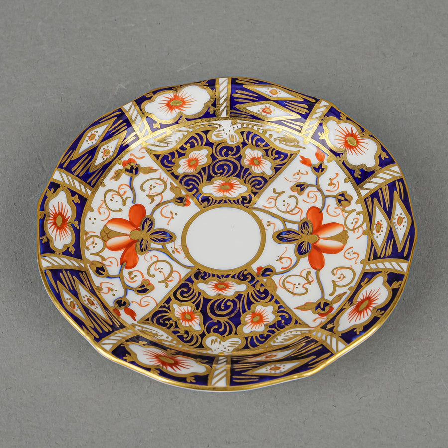 Antique ROYAL CROWN DERBY Traditional Imari 2451 Demitasse And Saucers 18 Pieces