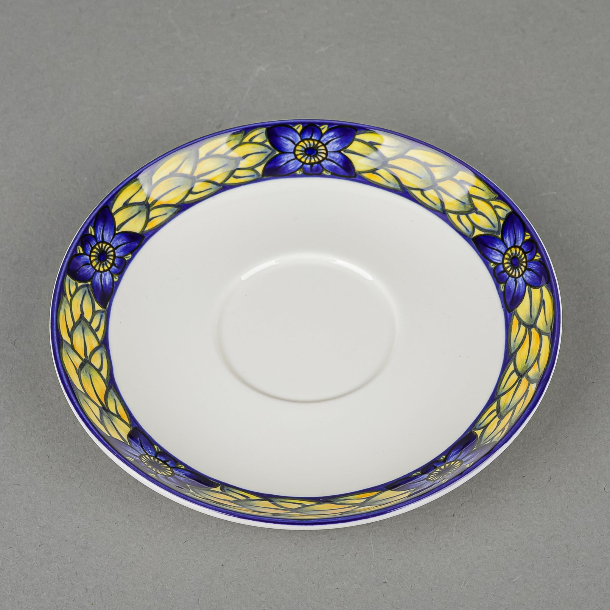 ROYAL COPENHAGEN Blue Pheasant Cup & Saucers Set of 5 - Around The