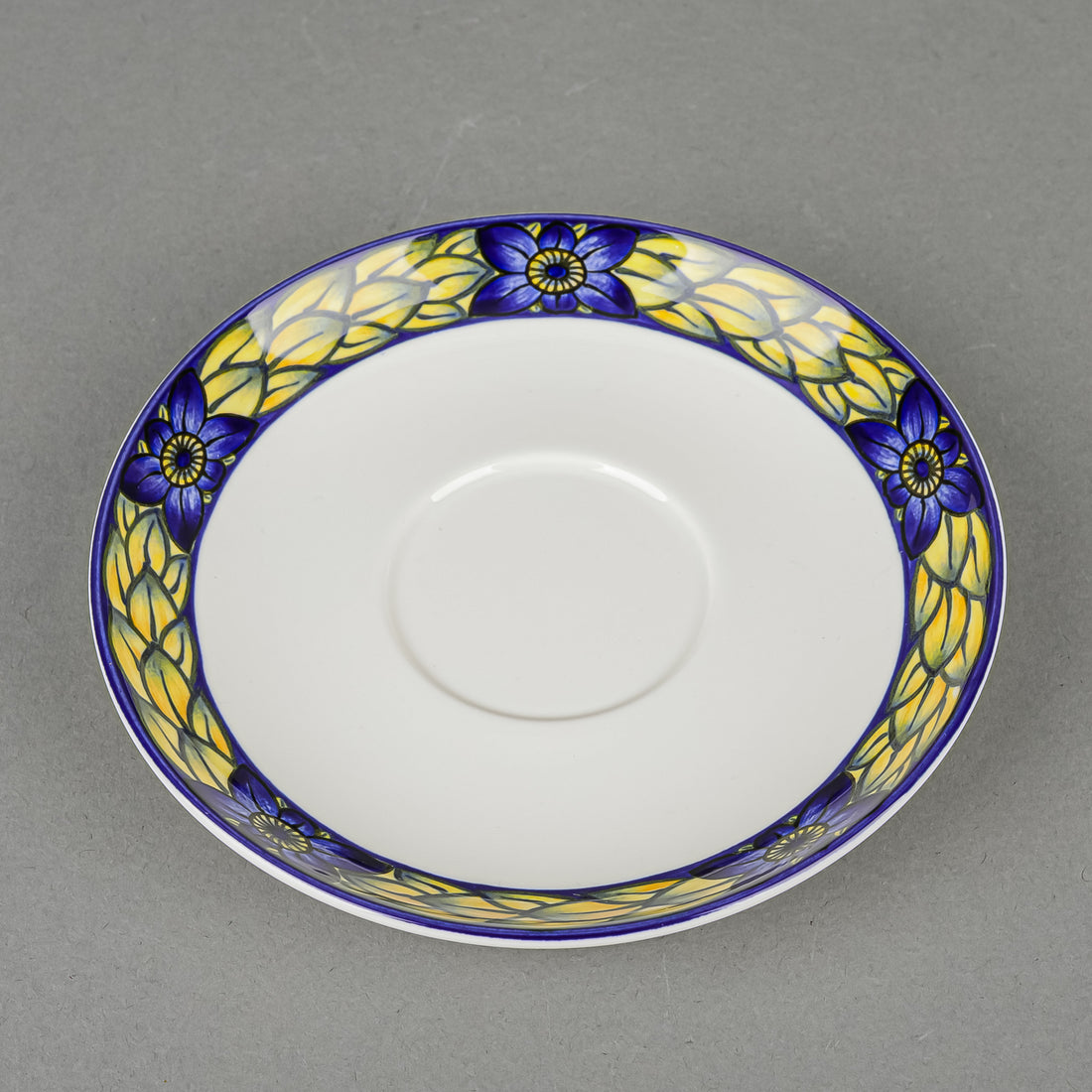 ROYAL COPENHAGEN Blue Pheasant Cup & Saucers Set of 5
