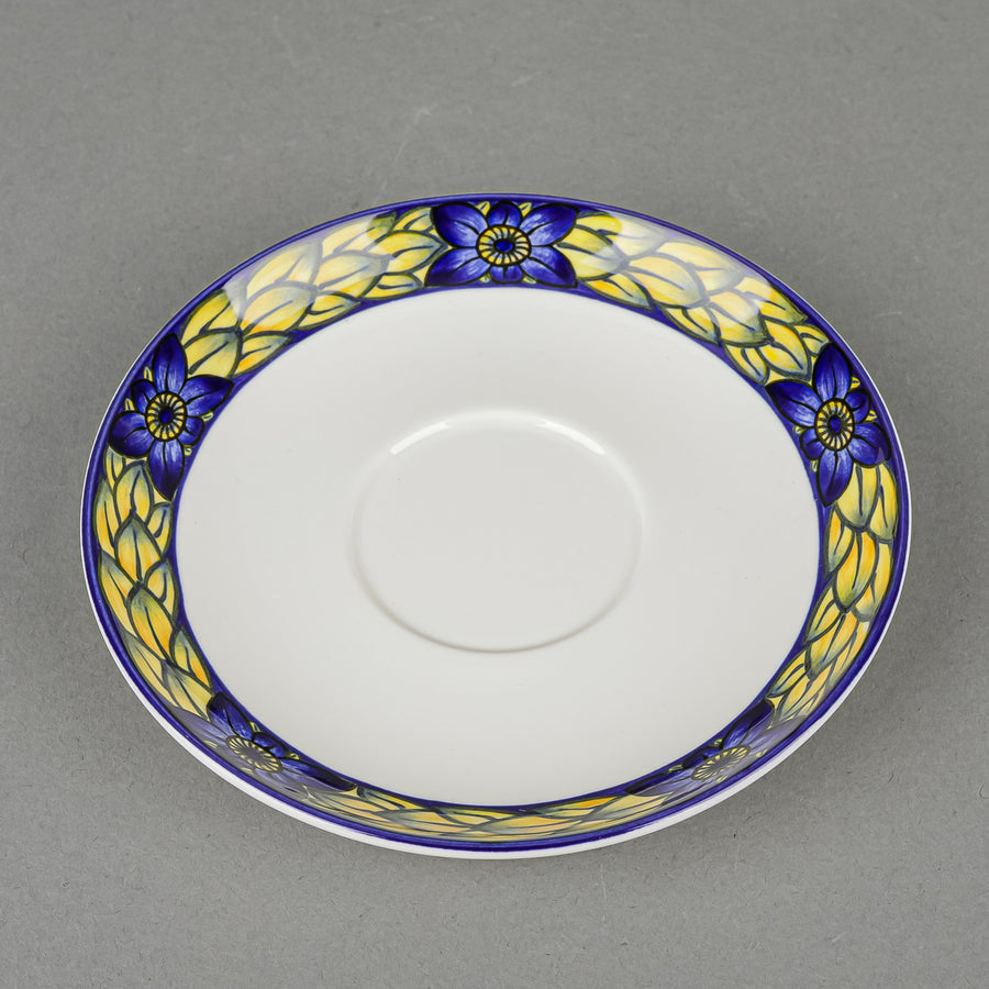 ROYAL COPENHAGEN Blue Pheasant Cup & Saucers Set of 5