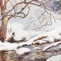 Shirley Mungall (Canadian 20th C) "Winter Afternoon"