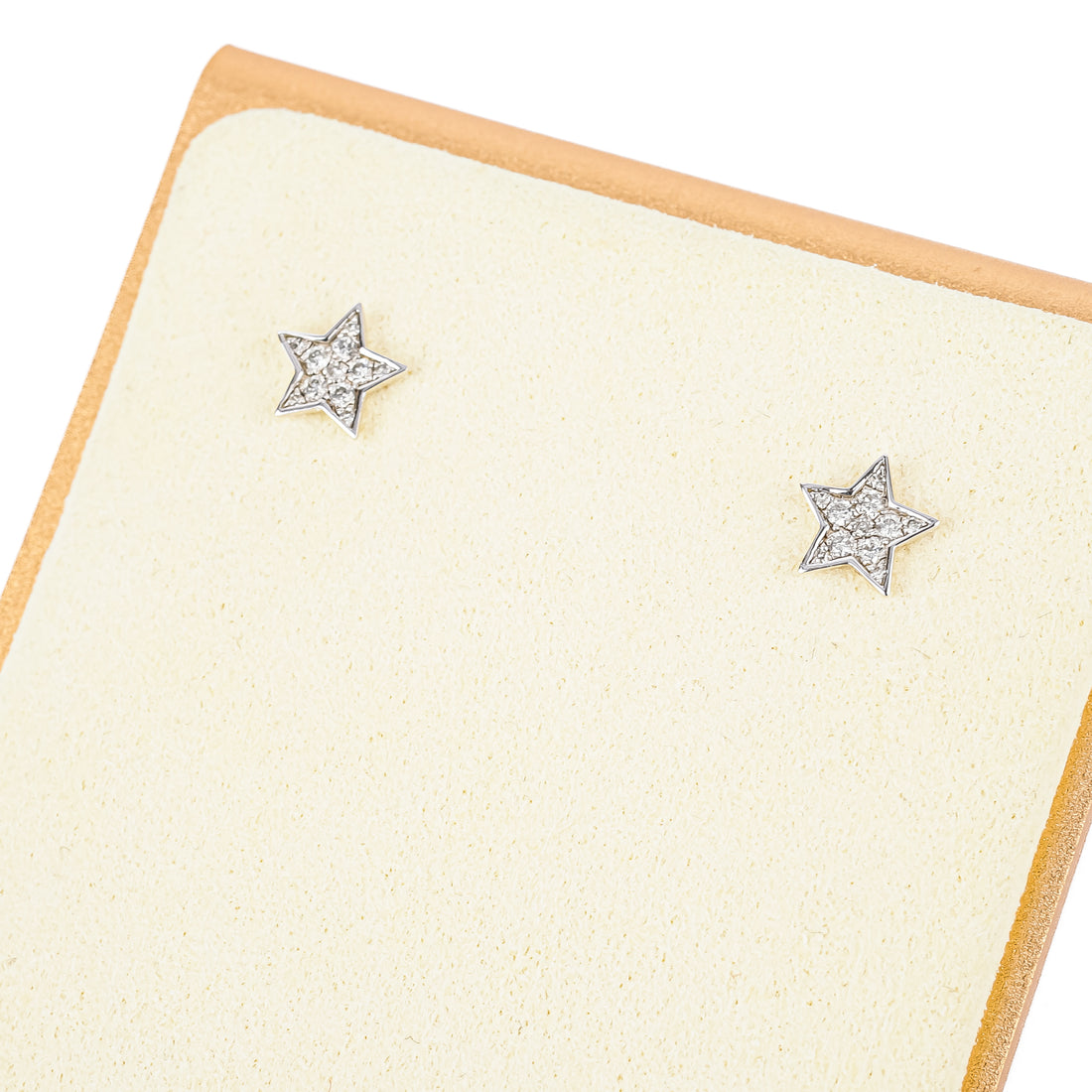 EFFY Sterling Silver Diamond Star Studs