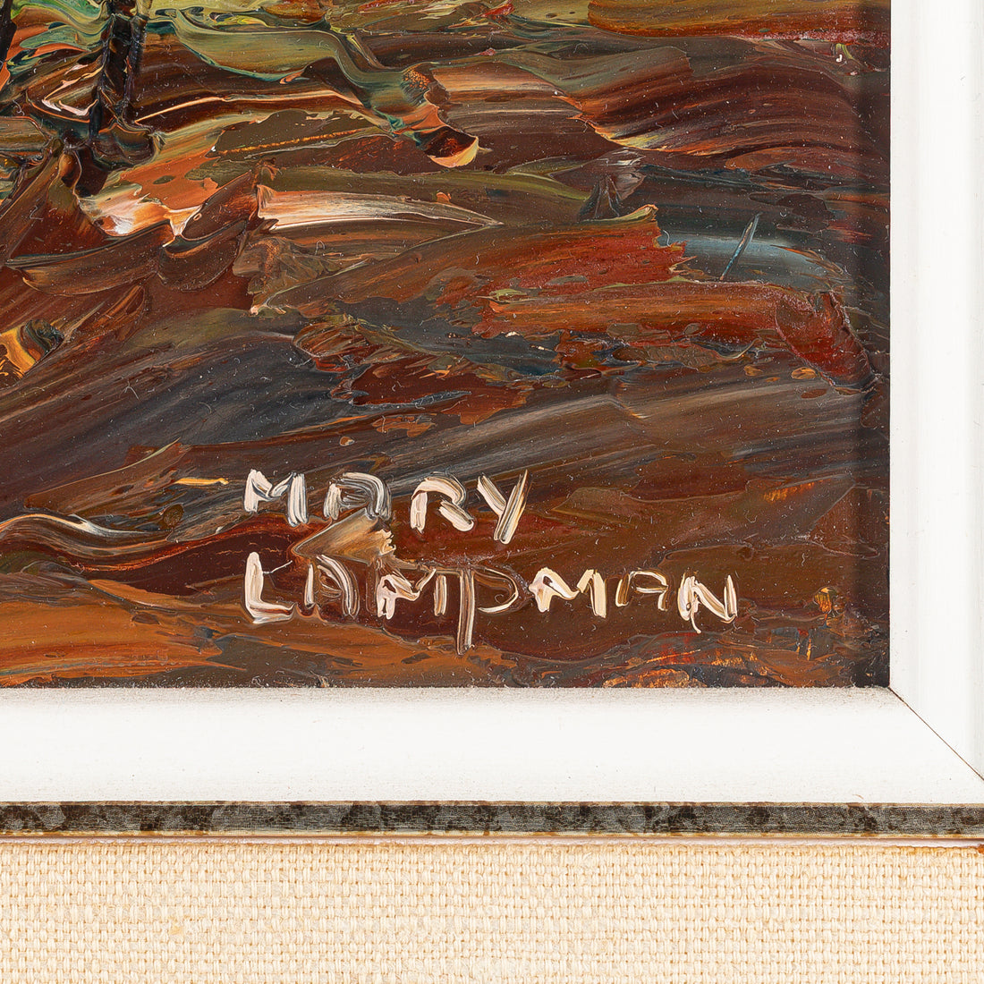 Mary Lampman (Canadian 210th C) "Short Hills Area"