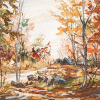 Mary Lampman (Canadian 210th C) "Short Hills Area"