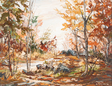 Mary Lampman (Canadian 210th C) "Short Hills Area"