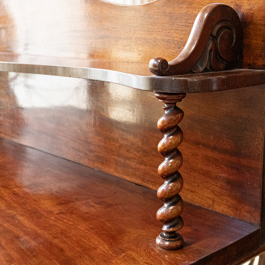 Vintage Mahogany Chiffonier