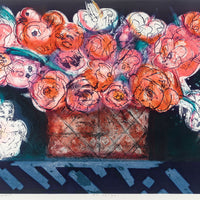 Norman Laliberte (Canadian 1925-2021) "Le Grand Bouquet"