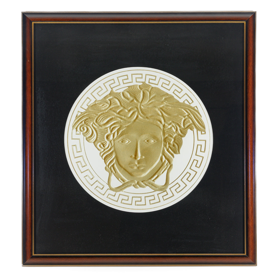Framed Versace Medusa Poster With Mat