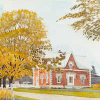 Ken Hanson (Canadian 1923) "Autumn Day Near Oakwood"