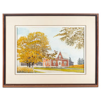 Ken Hanson (Canadian 1923) "Autumn Day Near Oakwood"