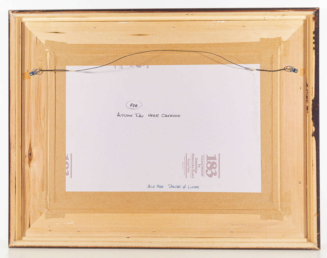 Ken Hanson (Canadian 1923) "Autumn Day Near Oakwood"