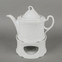 SELTMANN WEIDEN Julia Teapot With Lid And Warming Stand - 3 Pieces