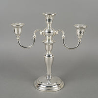 BIRKS Sterling 3 Light Convertible Candelabra Set of 2