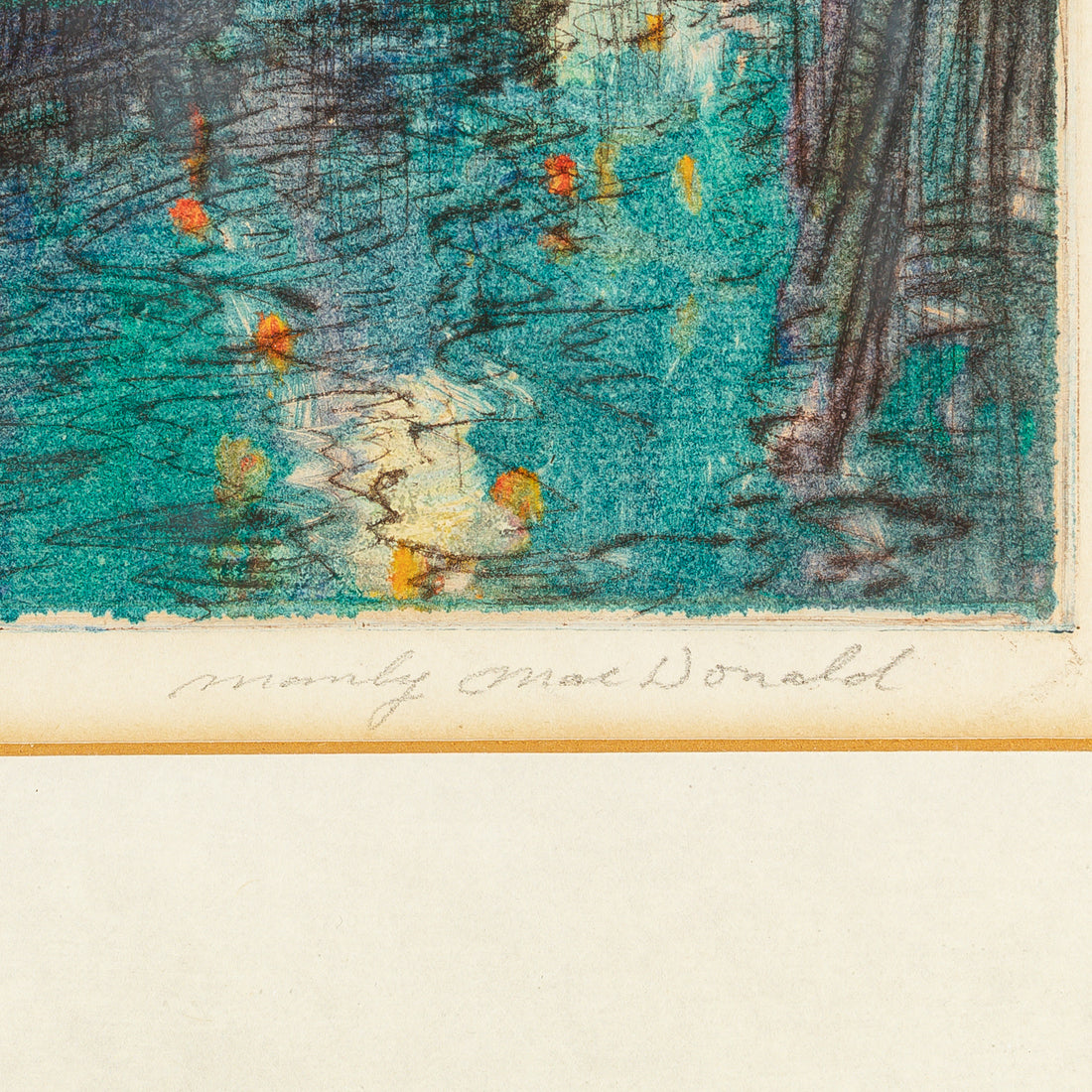 Manly E. MacDonald (Canadian 1889-1971) "Moonlight, Venice"