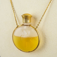 NINA RICCI Lalique Pendant Necklace