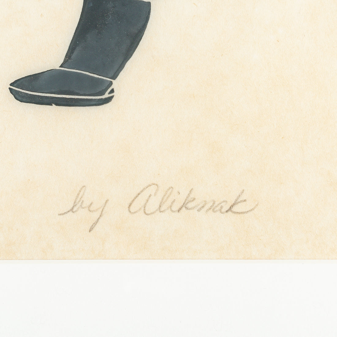 Peter Aliknak (Ulukhaktok NWT 1928) "Starvation"