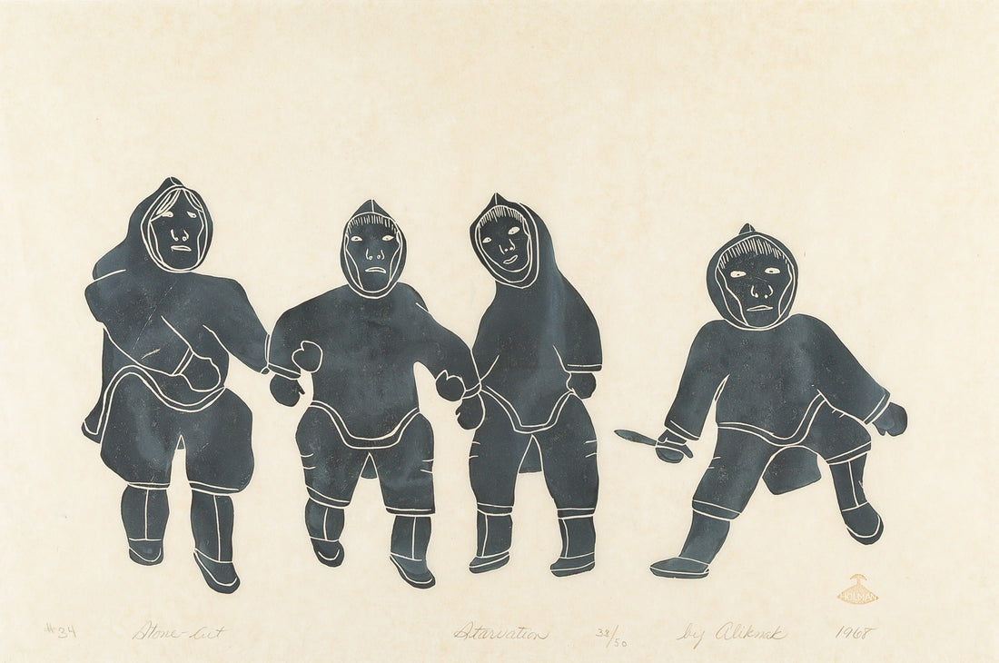 Peter Aliknak (Ulukhaktok NWT 1928) "Starvation"