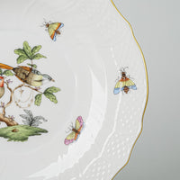 HEREND Rothchild Bird Salad Plates 1518 Set Of 6