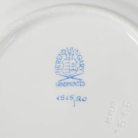 HEREND Rothchild Bird Bread And Butter Plates 1515 Set Of 6