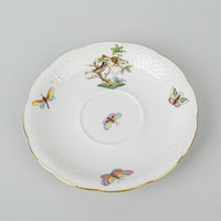 HEREND Rothchild Bird Cup & Saucer 734