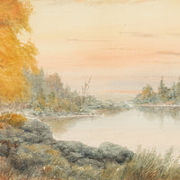Unknown Artist - Landscape With Trees And Water