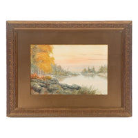 Unknown Artist - Landscape With Trees And Water