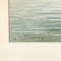 Unknown Artist - Fishing Boats on Still Waters