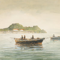 Unknown Artist - Fishing Boats on Still Waters